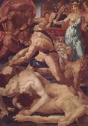 Medardo Rosso Moses forsvarar Jethros dottrar Spain oil painting artist